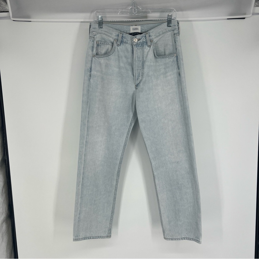 Citizens of Humanity Straight Leg Light Wash Mid Rise Classic Denim Jeans 26
